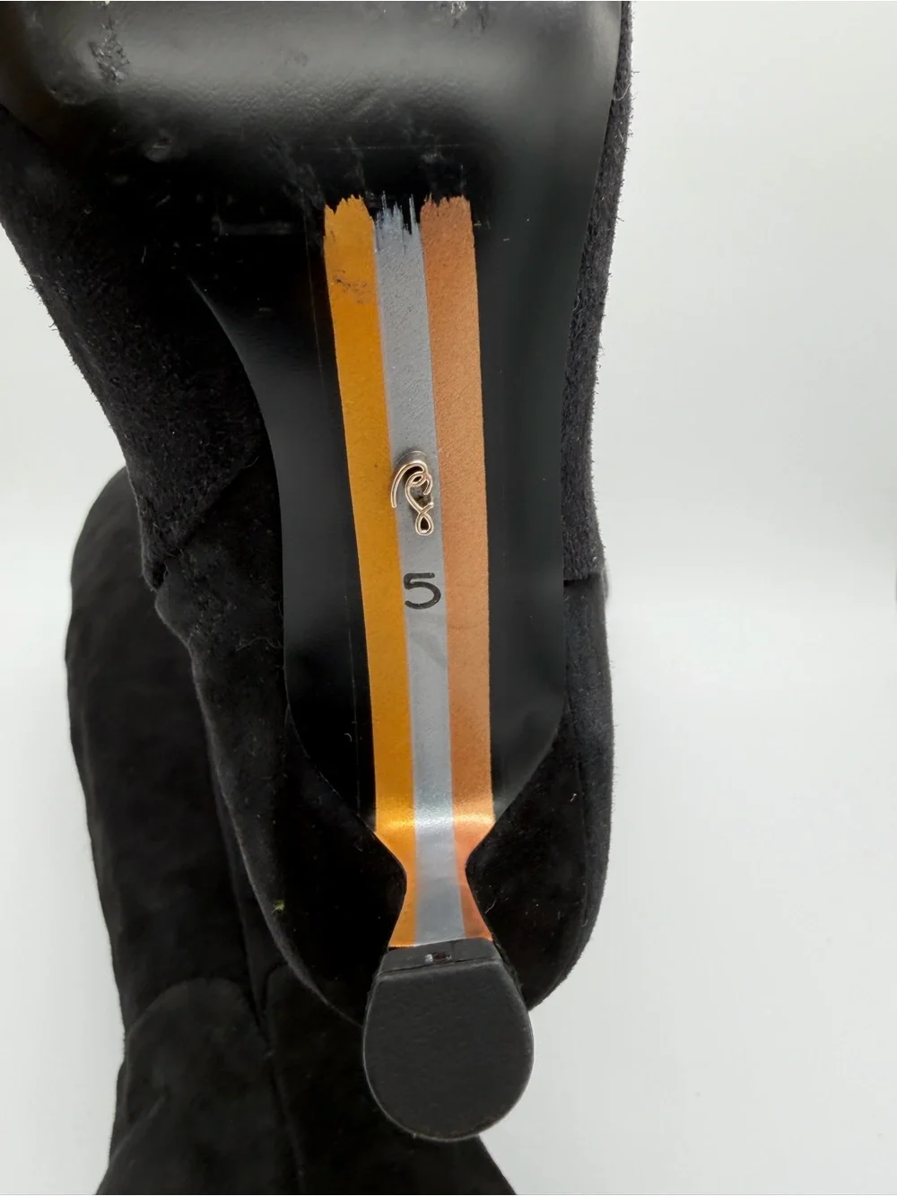 Sam Edelman Black Over-the-Knee Suede Boots